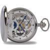 Mechanical Moon Dial 17 Jewel Double Hunter Pocket Watch