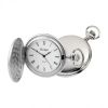 Gents Full Hunter Chrome Plated Pocket Watch