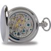 Mechanical Moon Dial 17 Jewel Double Hunter Pocket Watch