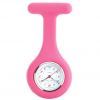 Pink Silicone Fob Watch
