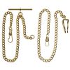 Gold Plated Two Chain Bundle T-Bar & Belt Slide Chains