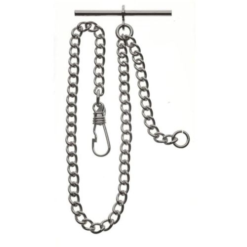 Stainless steel hotsell pocket watch chain