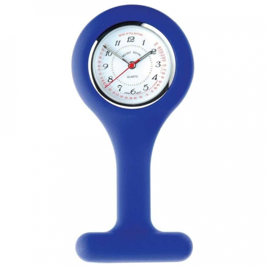 Blue Silicone Fob Watch