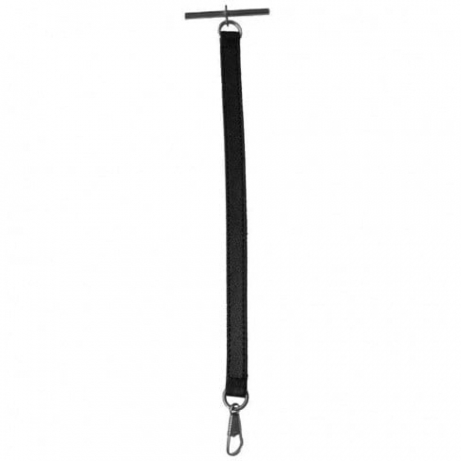 Black Leather Pocket Watch Strap Stainless Steel T Bar GPW37928 Pocketwatch Uk