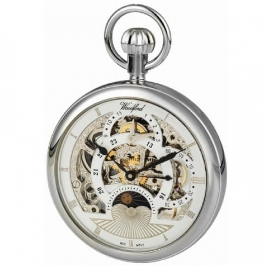 Woodford pocket sales watch 17 jewels