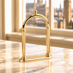 Gold Plated Arched Pocket Watch Stand