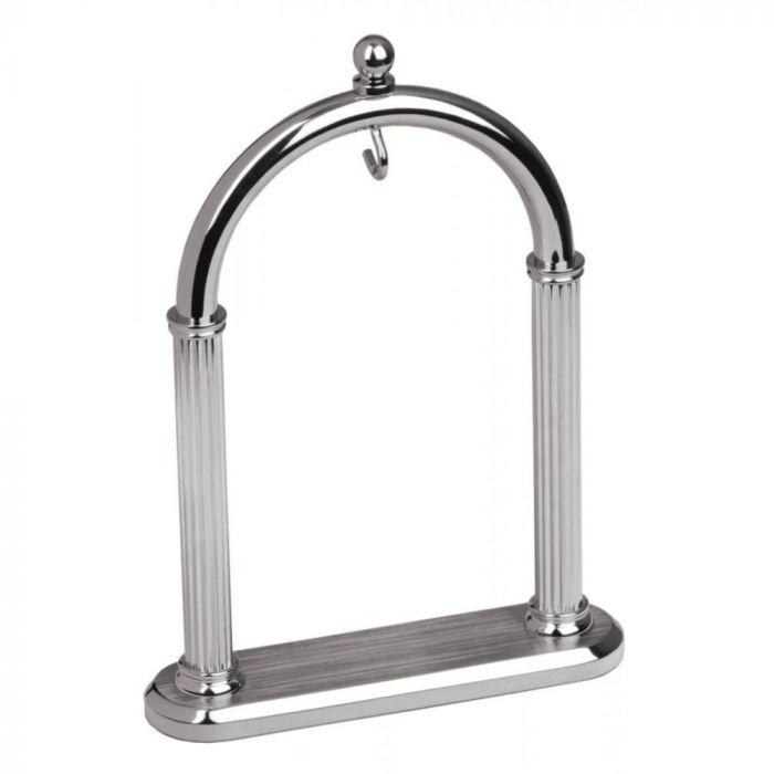 Chrome Plated Arch Pocket Watch Stand