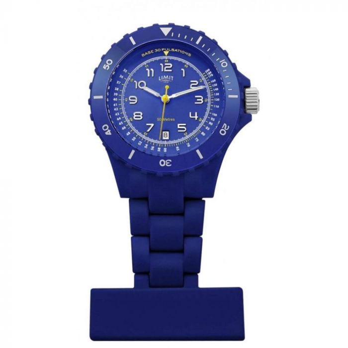 Blue Resin Nurse Fob Watch