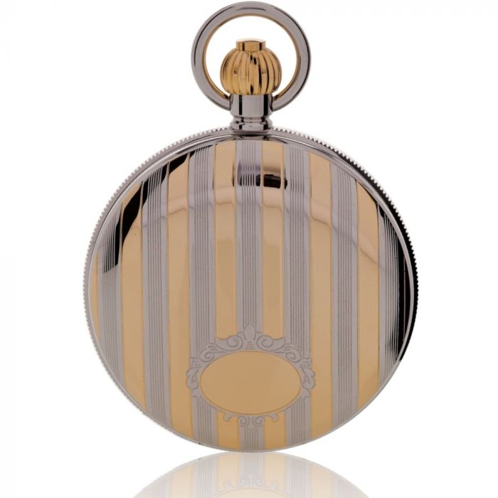 17 Jewel Mechanical Bi-Colour Double Opening Full Hunter Pocket Watch