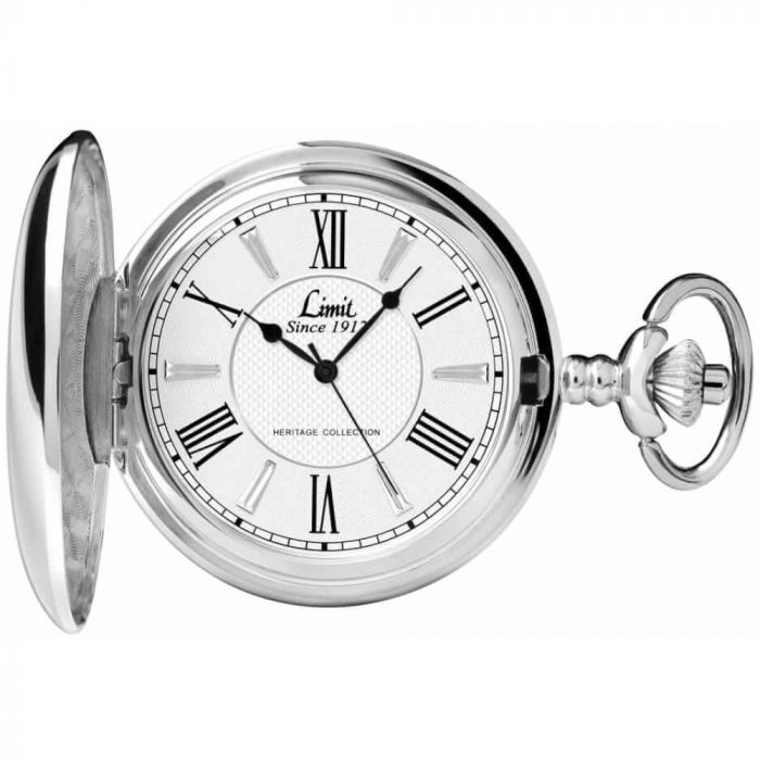 Exclusive Chrome Pocket Watch
