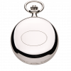 Black Sunburst Full Hunter Mechanical Pocket Watch