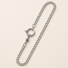 Chrome Plated 12 Inch Bolt Ring Pocket Watch Chain